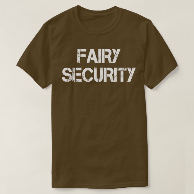 Fairy Security T-Shirt (Design Front)
