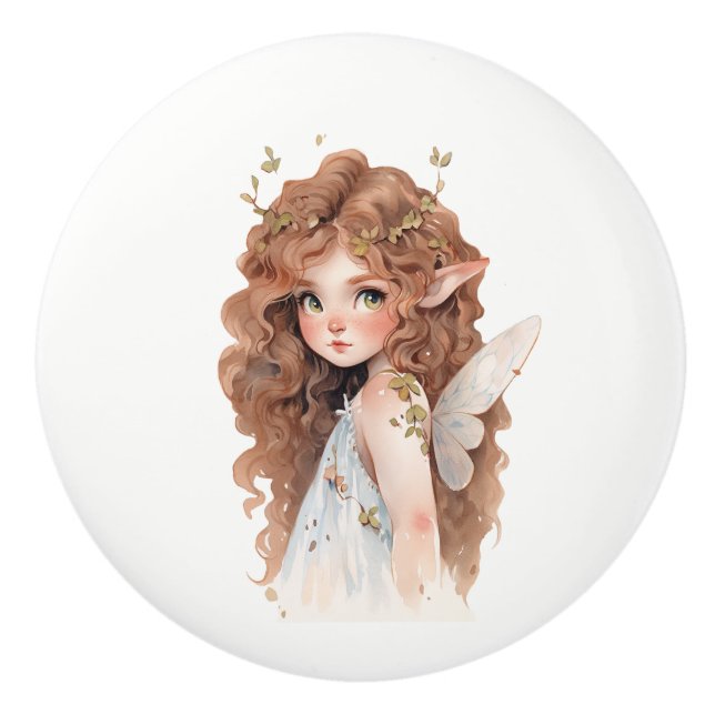 Fairy Series #3 Ceramic Knob (Front)
