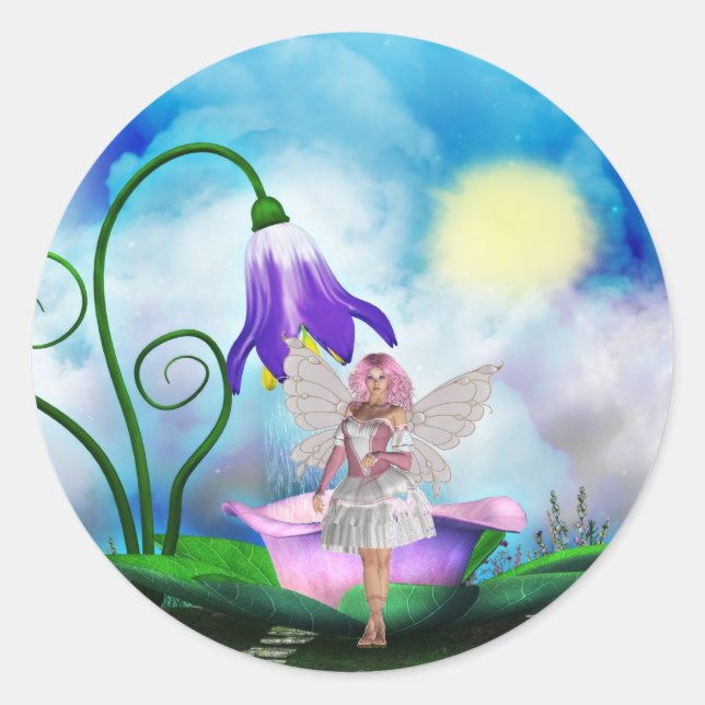 Fairy Shower  Stickers (Front)