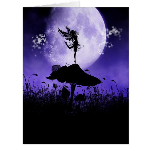 Fairy Silhouette 2 Cards (Front)