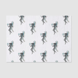 Fairy silhouette tissue paper