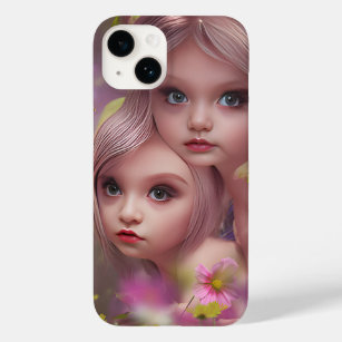 Fairy Sisters Amongst the Flowers in the Forest Case-Mate iPhone 14 Case