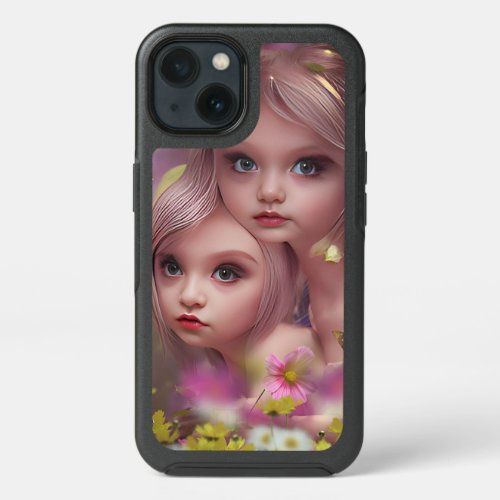 Fairy Sisters Amongst the Flowers in the Forest iPhone 13 Case