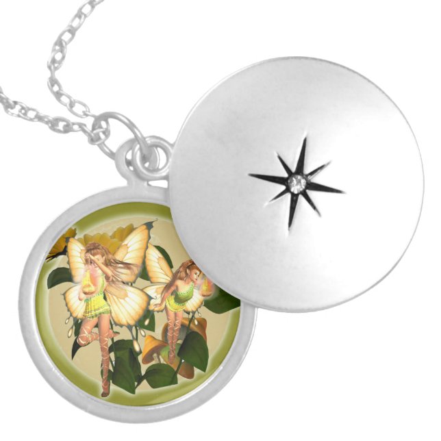 Fairy sisters necklace (Front)