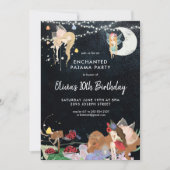 Fairy Slumber Party Pajama Birthday Invitation (Front)