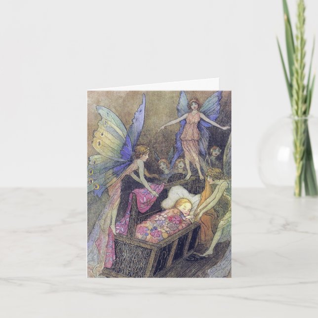 Fairy Spirits Baby Shower Event Invitation (Front)