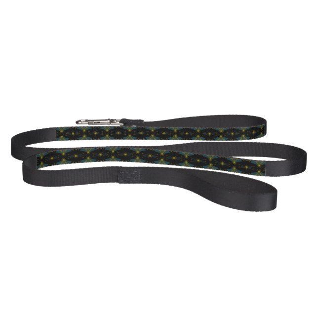 Fairy Stars Black Pet Leash (3 Sizes) (Full)