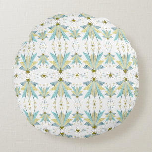 Fairy Stars Round Throw Pillow