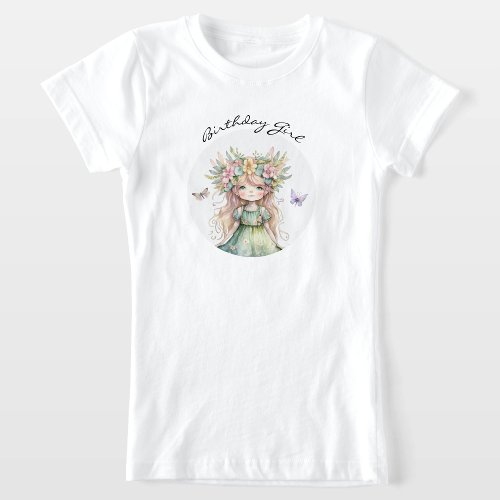 Fairy T_shirt for Birthday Girl
