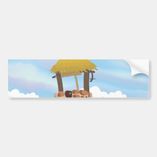 Fairy Tail Well Wishing Well Bumper Sticker