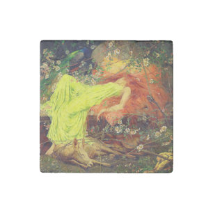 Fairy Tale Arthur Wardle Stone Magnet