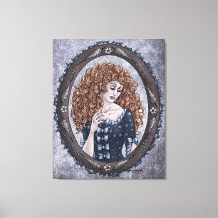 Fairy Tale "Briar Rose" Magical Fantasy Art Canvas Print
