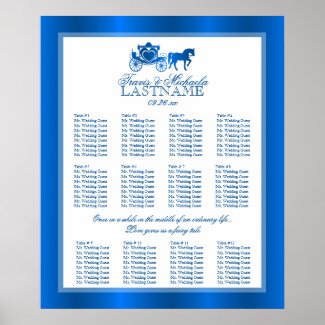 Fairy Tale Carriage Design Seating Chart