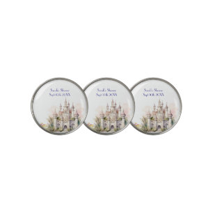 Fairy Tale Castle & Carriage  Golf Ball Marker