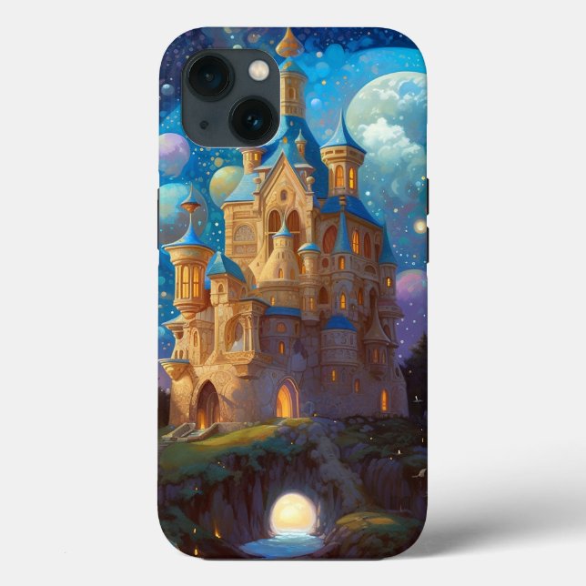 Fairy Tale Castle Fantasy Art Case-Mate iPhone Case (Back)