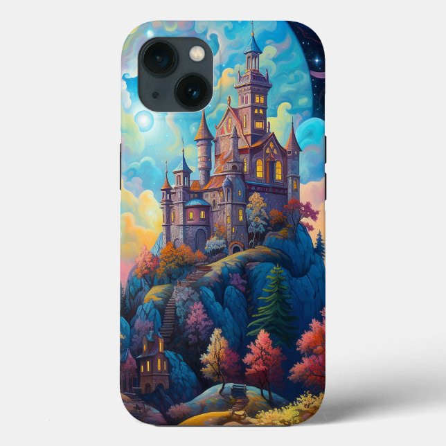 Fairy Tale Castle Fantasy Art Case-Mate iPhone Case (Back)