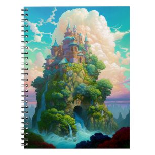 Fairy Tale Castle Fantasy Art Notebook