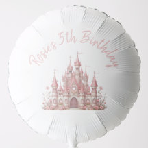 Fairy Tale Castle Girl Pink Birthday Party
