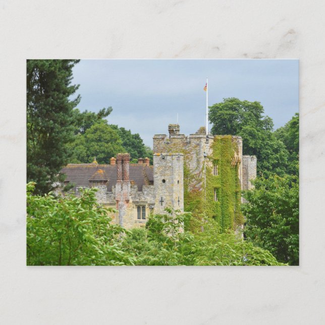 Fairy Tale Castle Hidden in the Forest Postcard (Front)