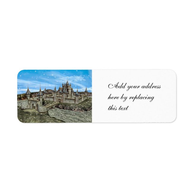 Fairy Tale Castle Label (Front)