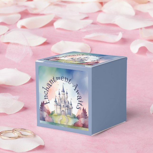 Fairy Tale Castle Party Favor Boxes (Wedding)