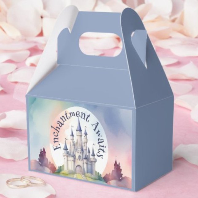 Fairy Tale Castle Party Favor Boxes (Creator Uploaded)