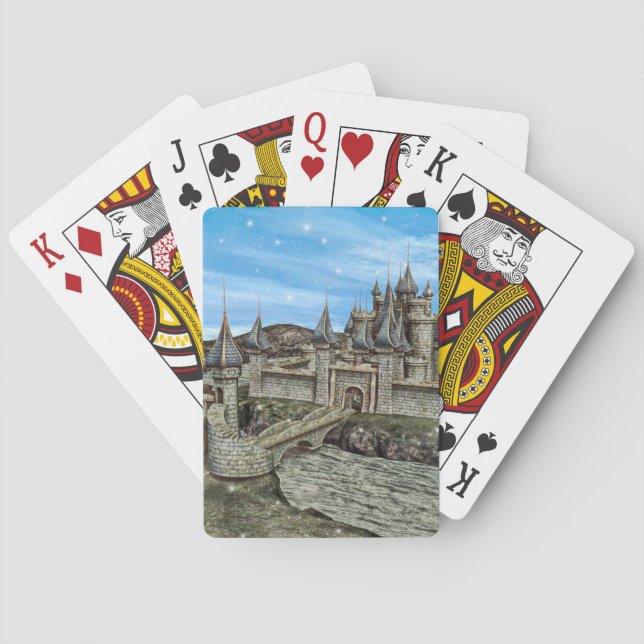 Fairy Tale Castle Poker Cards (Back)
