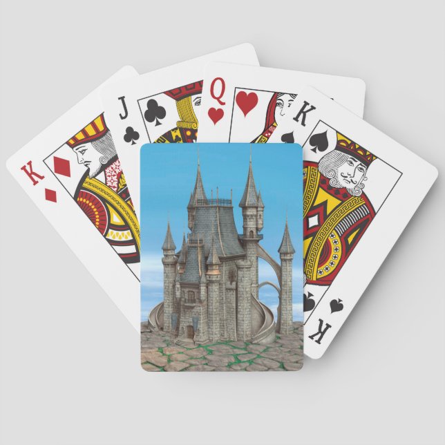 Fairy Tale Castle Poker Cards (Back)