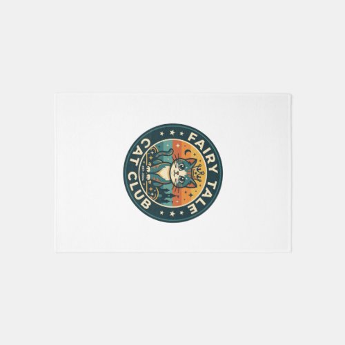 Fairy Tale Cat Cute Kitty Design - Fairy Tale Cat  Rug
