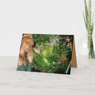 Fairy Tale Christmas Message Holiday Card
