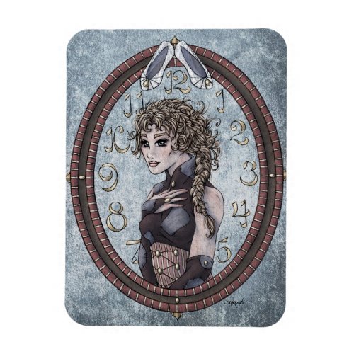 Fairy Tale Cinderella Fantasy Art Magnet 1