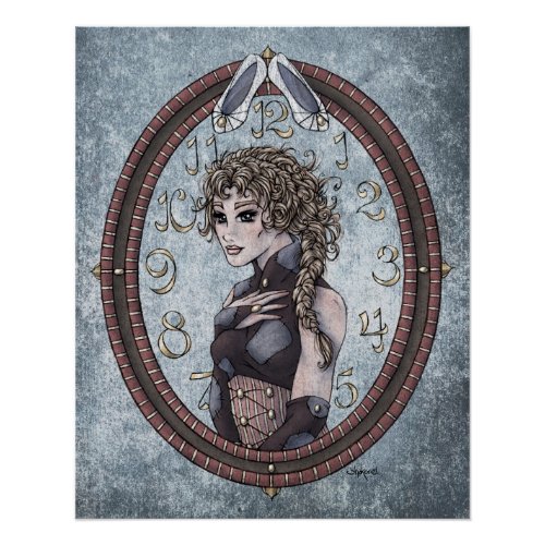 Fairy Tale Cinderella Magical Fantasy Art Glossy Poster