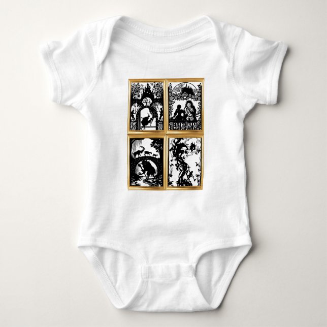 Fairy Tale Collection  Baby Bodysuit (Front)