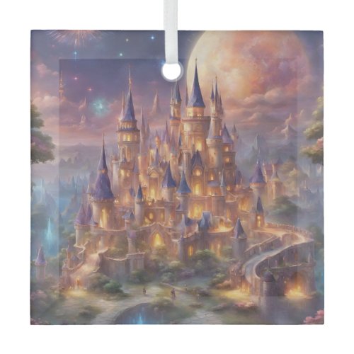 Fairy Tale Dreams Glass Ornament