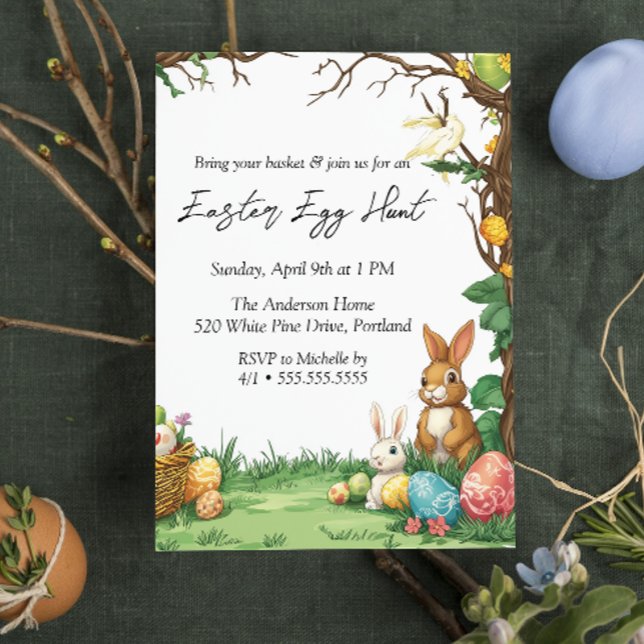 Fairy Tale Easter Egg Hunt  Invitation (Creator Uploaded)