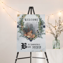 Fairy Tale enchanted forest Baby Shower welcome Foam Board