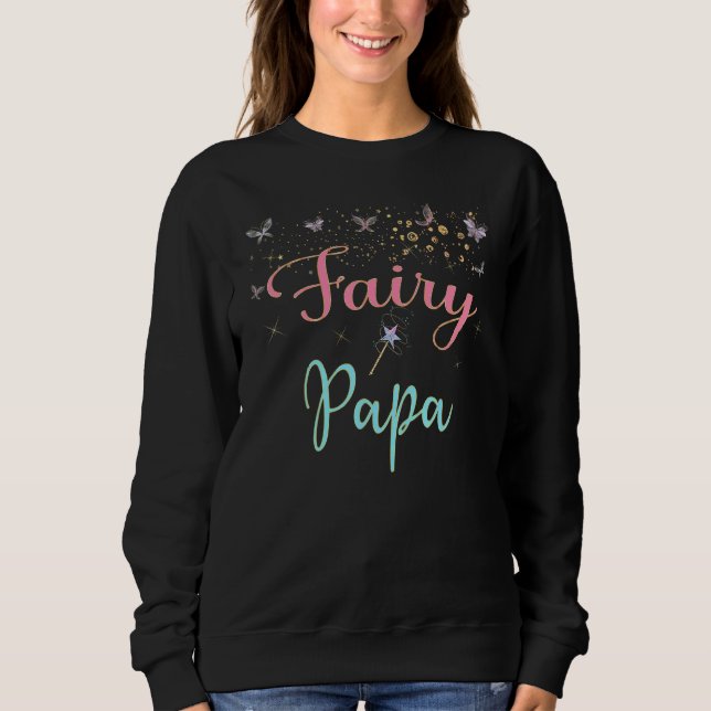 Fairy Tale Fairies Birthday Outfit 8 Sweatshirt (Front)