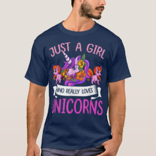 Fairy Tale Girls Magical Animal Lover Women Fantas T-Shirt