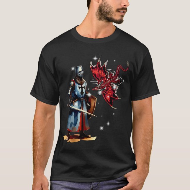 Fairy Tale Knight Children's Knight Armor Fairy Ta T-Shirt (Front)
