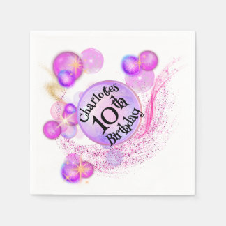 Fairy Tale Magical Birthday Napkins
