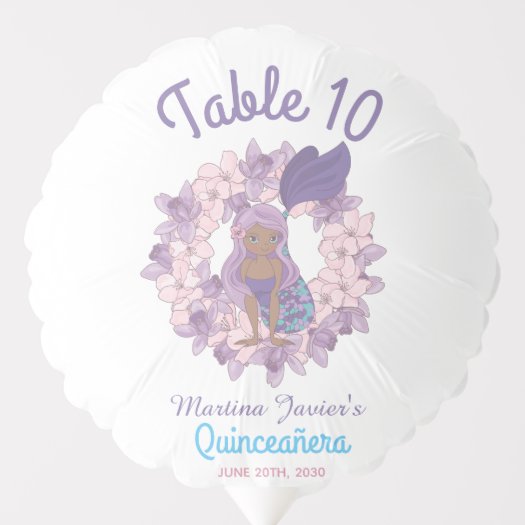 Fairy Tale Mermaid Quinceañera 15th Birthday