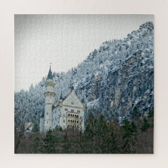 Fairy Tale Mountain Castle Germany- 20x20 - 676 pc Jigsaw Puzzle (Vertical)