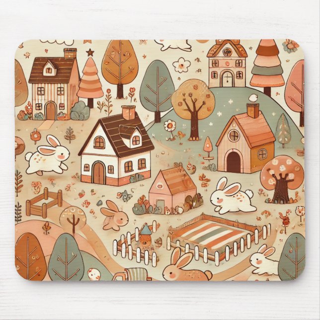 fairy tale mouse pad (Front)