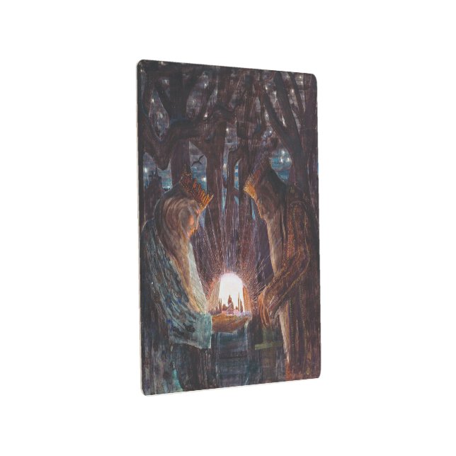 Fairy Tale of Kings | Mikalojus Ciurlionis | Metal Print (3/4)
