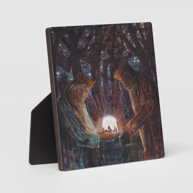 Fairy Tale of Kings | Mikalojus Ciurlionis | Plaque (Front)
