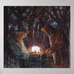 Fairy Tale of Kings Mikalojus Ciurlionis Poster