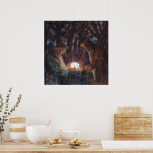 Fairy Tale of Kings Mikalojus Ciurlionis Poster