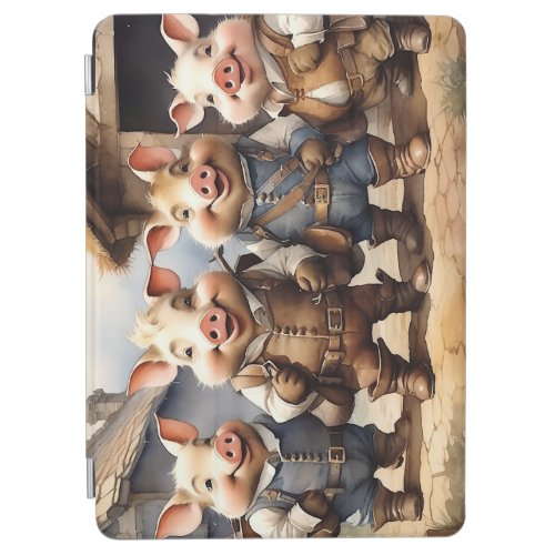 Fairy Tale Pigs iPad Air Cover
