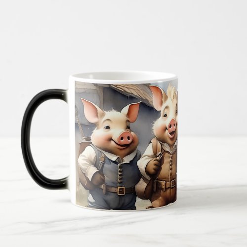 Fairy Tale Pigs Magic Mug