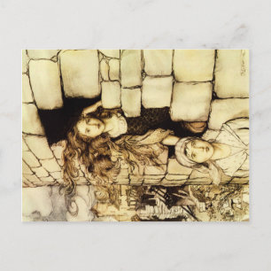 Fairy tale postcard